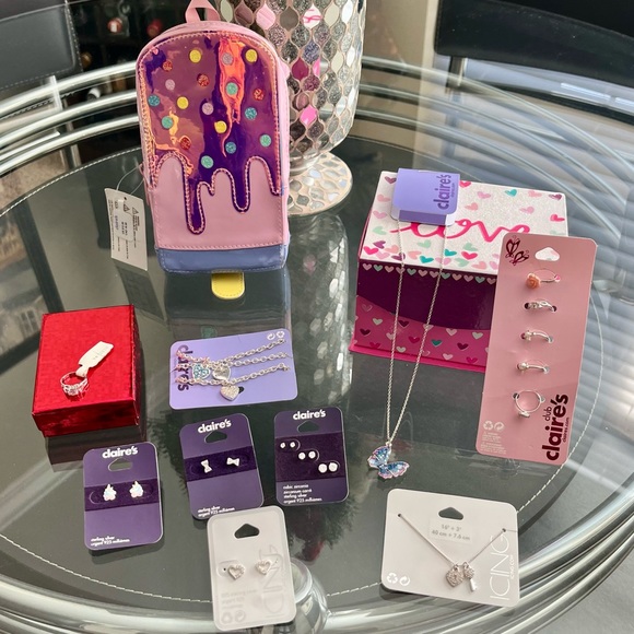 BRAND NEW GIRLS CLAIRE’S JEWELRY SET - Picture 8 of 15